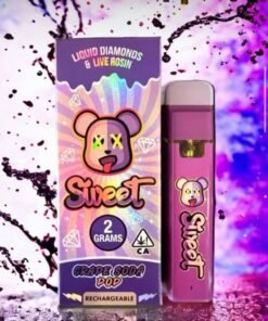 Sweet  Disposable Carts Grape Soda Pop
